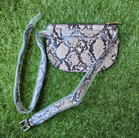 π2X HPπ Zara Snake Print Belt Bag/Fanny Pack - Picture 4 of 6